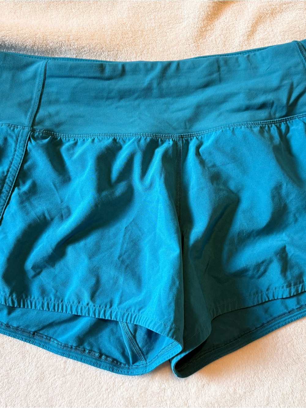 lululemon athletica Teal Athletic Shorts